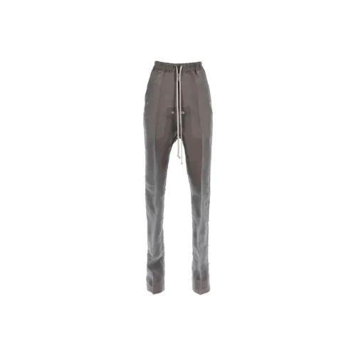 RICK OWENS Серые Женские Повседневные Брюки