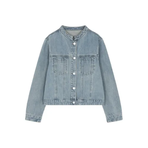 IHIMI Denim Jacket Women's Light Blue