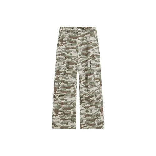 MYMIX Светло-серые Женские Повседневные Брюки