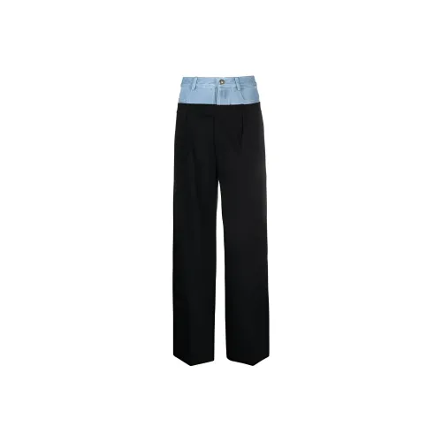 DION LEE Черные Женские Повседневные Брюки