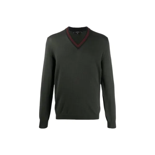 GUCCI Темно-зеленые мужские свитеры