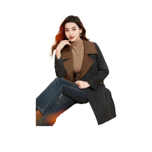 Mylan Весна Осенний Пальто С утяжкой на талии Женские Black Collection Бренд Получайте своевременные уведомления о активности