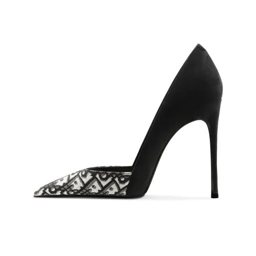 CHUYANG Высокие каблуки Женские Черный Белый