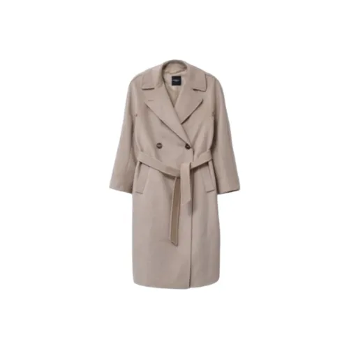 WEEKEND MaxMara Пальто Женское Бежевое