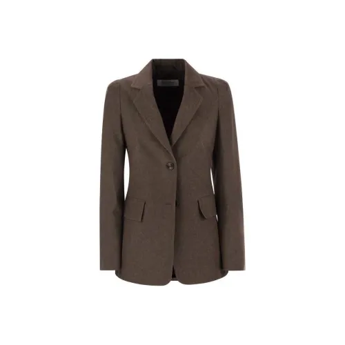 MaxMara Бизнес-костюм женский коричневый