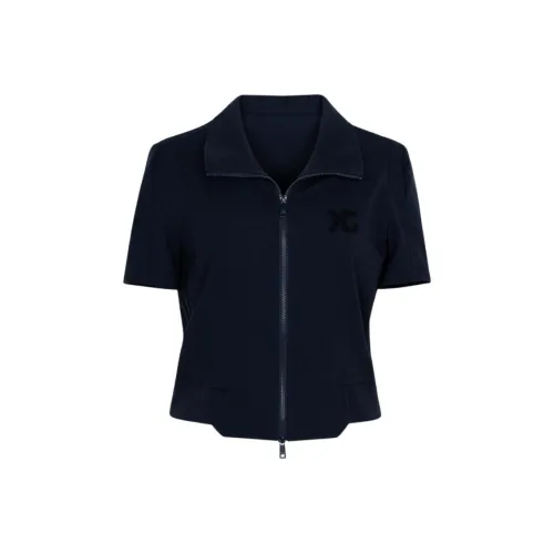 XG Cropped Jacket Женская Темно-синий