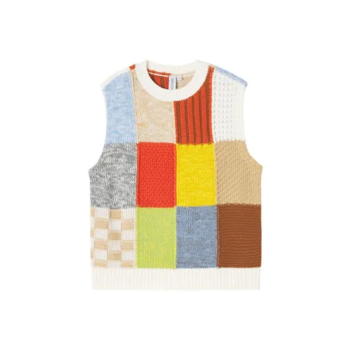 MASFER.SU Жилет Женские Different Текстура Цветовой блок