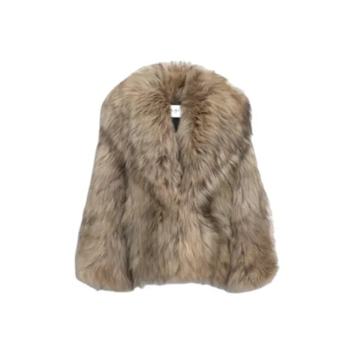 Alaia Песочный Женские Меховые изделия