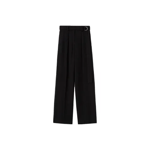 JIL SANDER Черные Женские Повседневные Брюки