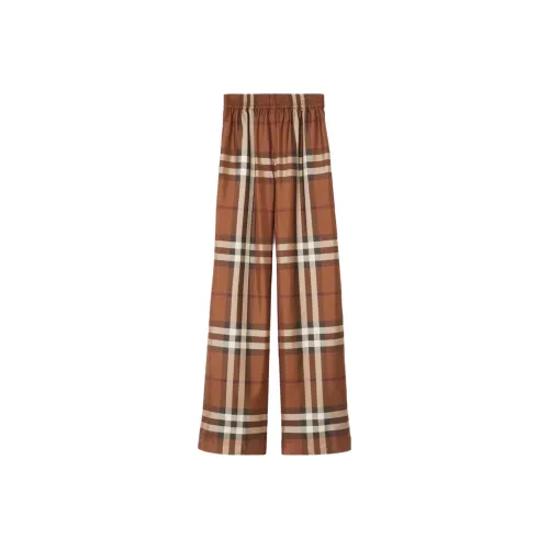 Burberry FW23 Повседневные брюки Женские Многоцветный