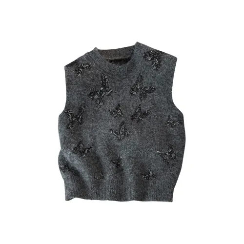 Cypress House Жилет Женский Темно-Серый