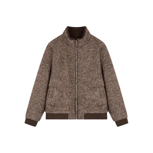 IHIMI Пуховая куртка Женская Кофейного цвета