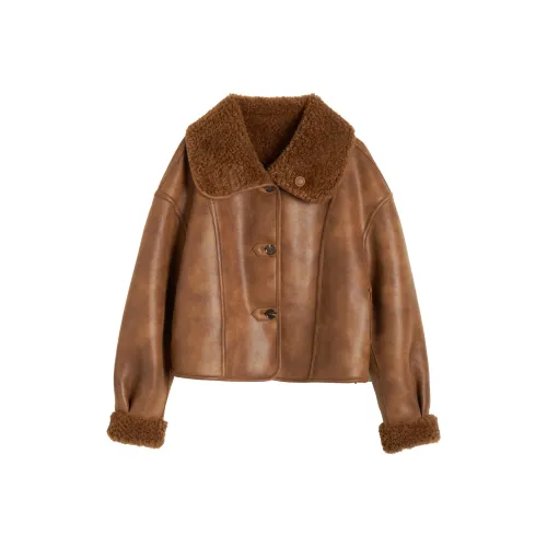 Olrain Тирамису Женские меховые изделия