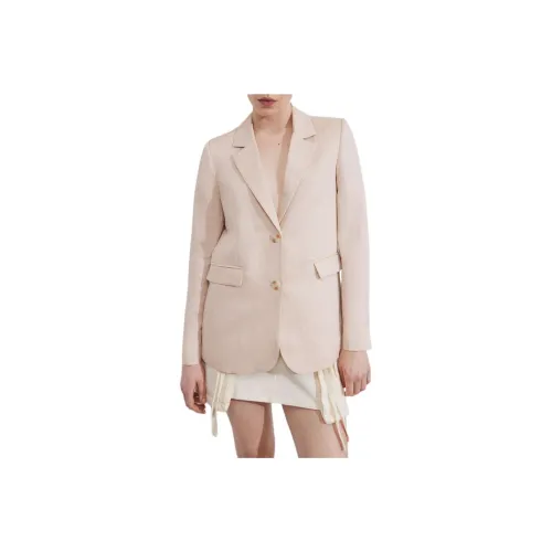 Other Stories Бизнес-костюм женский светлый бежевый