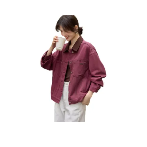 XWI Denim Jacket Женская Berry Pink