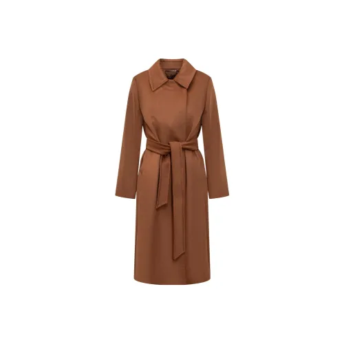 MaxMara Коричневое Женское Пальто