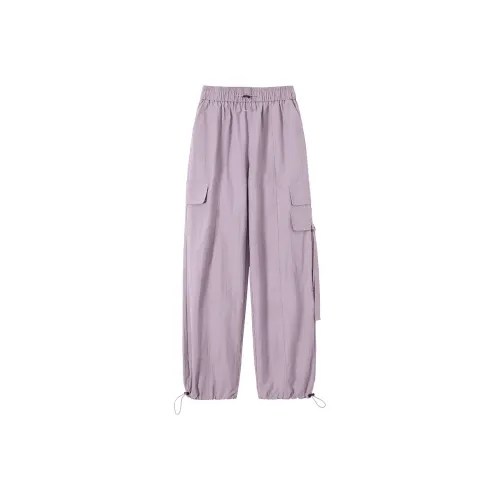 TOUCH Повседневные брюки Женские Фиолетовые
