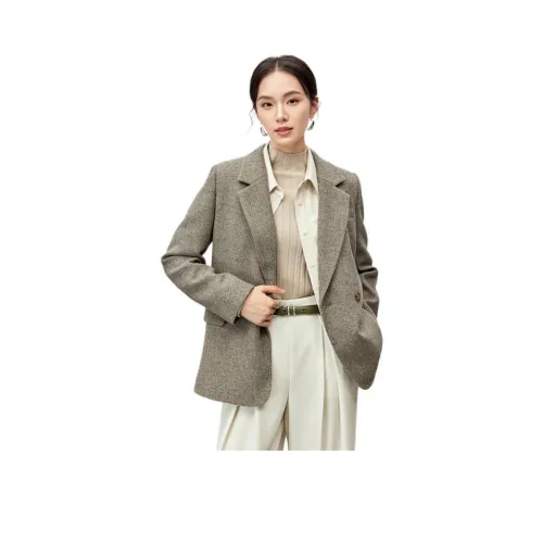 SENTUBILA Зеленое Женское Пальто