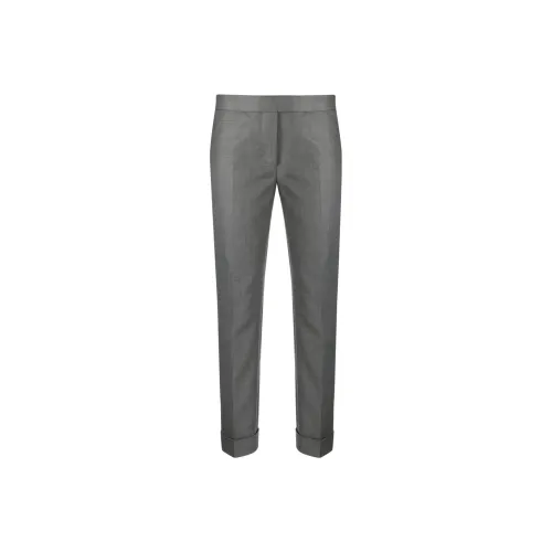 THOM BROWNE Серые Женские Повседневные Брюки