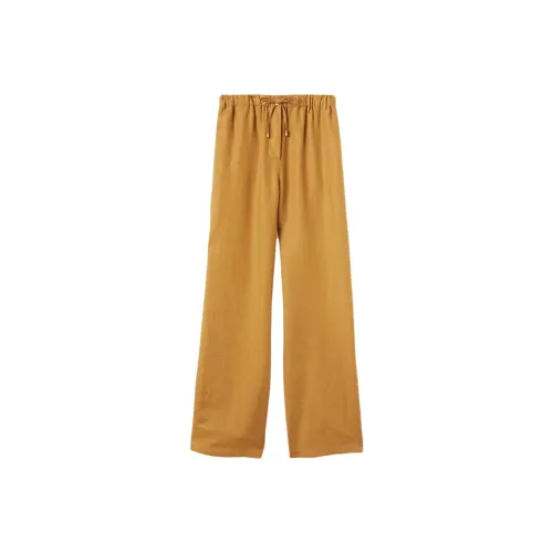 Loro Piana Желтые Женские Повседневные Брюки
