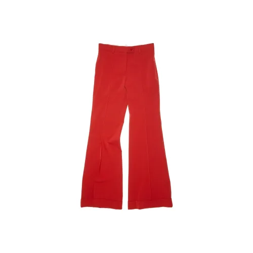 ACNE STUDIOS Red Женские Повседневные Брюки