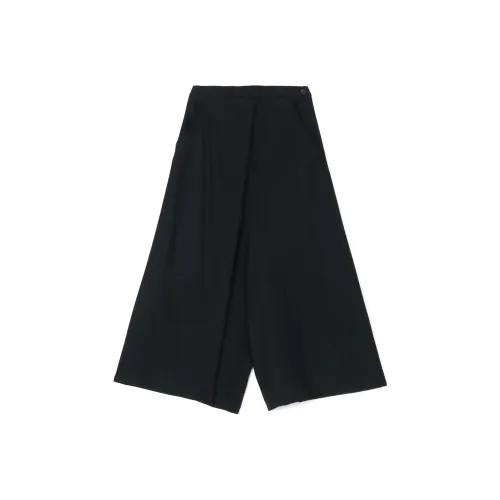 Yohji Yamamoto Черные Женские Повседневные Брюки
