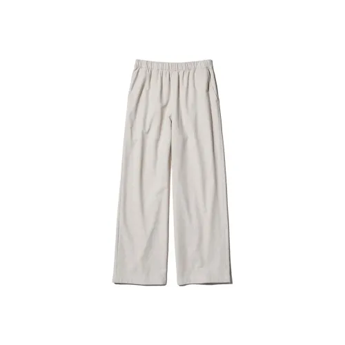 UNIQLO Повседневные брюки Женские Бежевые