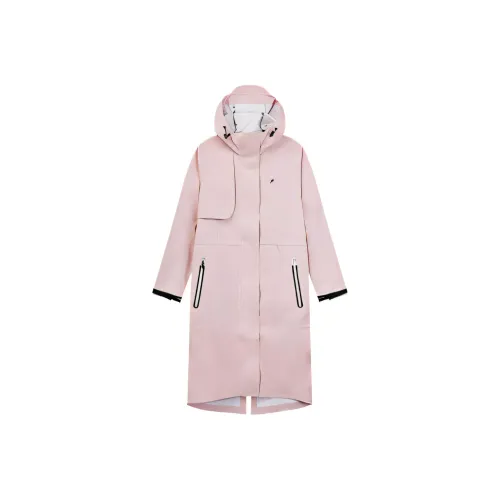 FILA Тренчкот Женские Песочный Розовая кожаная LP