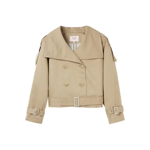 COCOON Тренчкот Женский Хаки