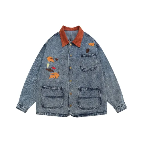Youth Pastoral Order Denim Jacket Unisex Denim Blue Юность Pastoral Order Джинсовая куртка Унисекс Джинсовый синий