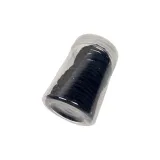 Рибана для волос, простой черный цвет (одна коробка, примерно 50 штук)