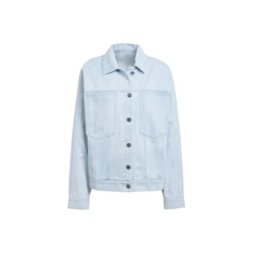 Adidas Originals Denim Jacket Women's Blue Adidas Originals Деним Куртка Женская Синяя