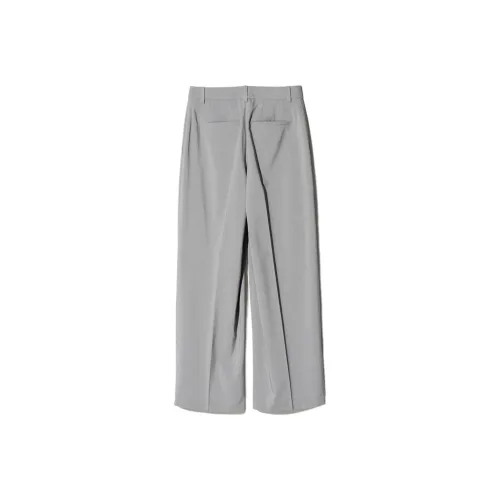 UNIQLO Повседневные брюки Женские Серые