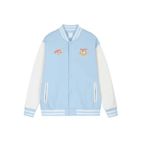 361° x Little Liu Duck Совместный модель Тренчкот Женские Нет Синий Утка