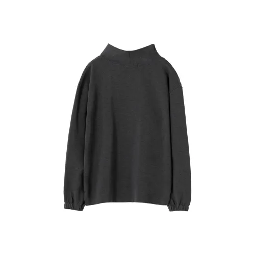 SOON FLOWER Свитшот Женский Темно-Серый