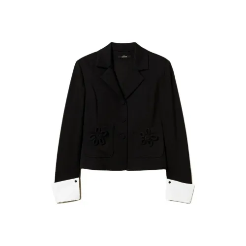 TWINSET Milano Бизнес Костюм Пальто Женское Черное