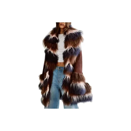 NASTY GAL Премиум Real Замша And Дубленка Женские Шоколад