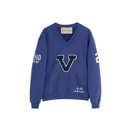 Valentino Толстовка Женская Синяя