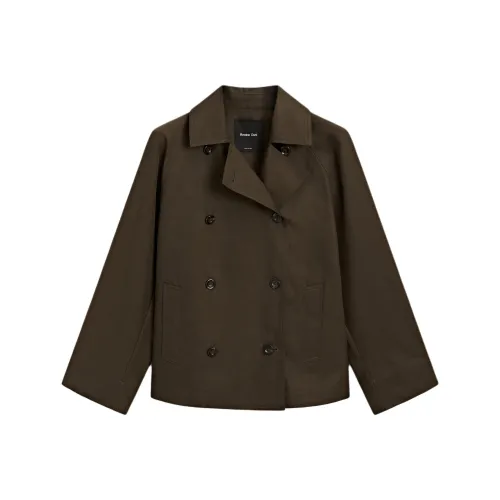 Massimo Dutti Тренчкот Женский Коричневый