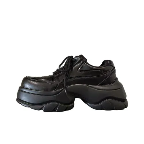 MOXU Мужская повседневная обувь Low Top 1926 Черная Мужская