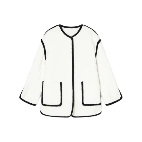 Goodland Вельвет Feel Куртка Женская Натуральный Белый