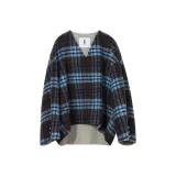 Клетчатое пальто (не включая шарф)