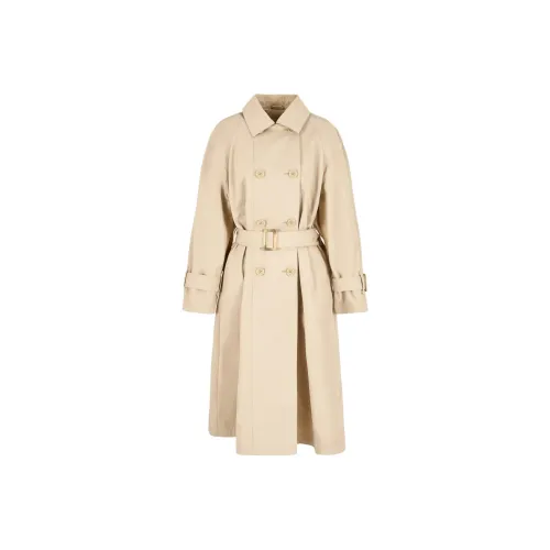 EMPORIO ARMANI SS24 Тренчкот Женский Хаки