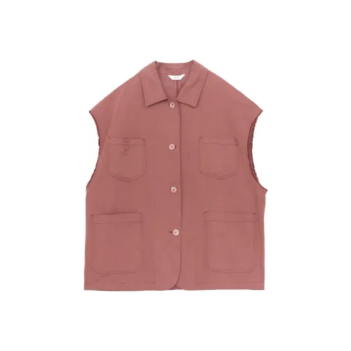 IT'Real SS25 Жилет Женские Красно-бурый