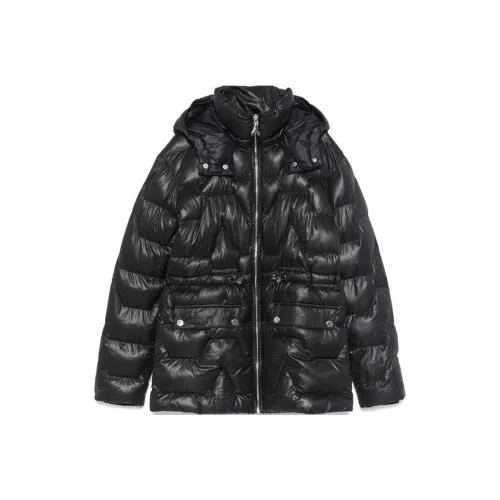 Patrizia Pepe FW24 Хлопковый пуховик женский черный