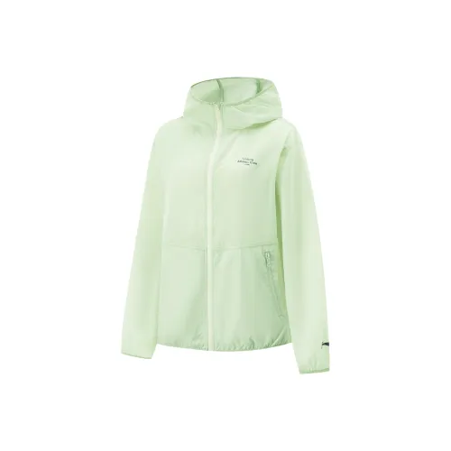 LINING Тренчкот Женские Ледяной Fat Зеленый