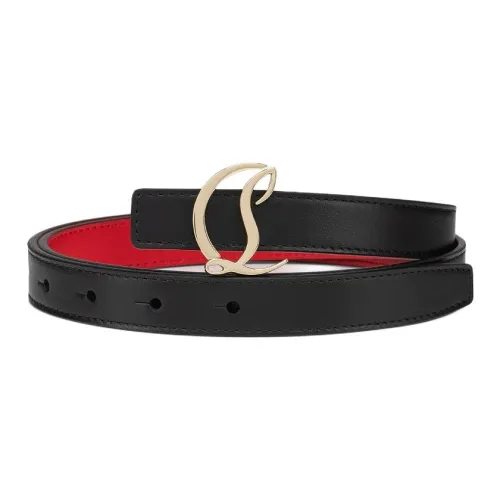 Christian Louboutin Металлические кожаные ремни для женщин