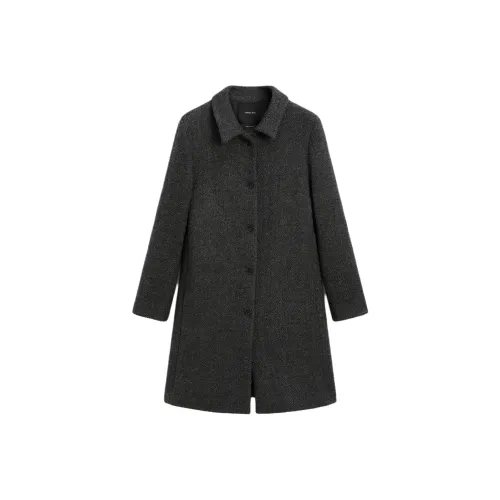 Massimo Dutti Пальто Женское Серое