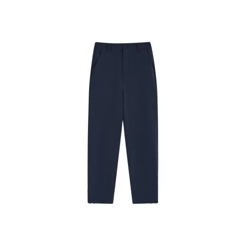 Mo Han Yi Mei Повседневные брюки Женские Темно-синий