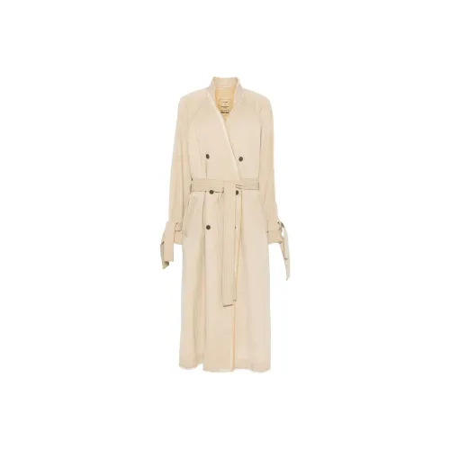 UMA WANG SS25 Пальто Женское Песочно-Бежевый